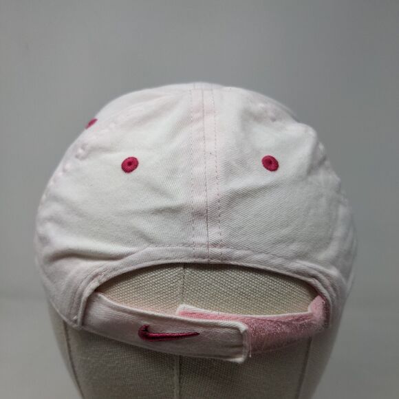 Nike Girl's Strapback Hat Pink Size Toddler Embroidered Swoosh Logo - Picture 5 of 9